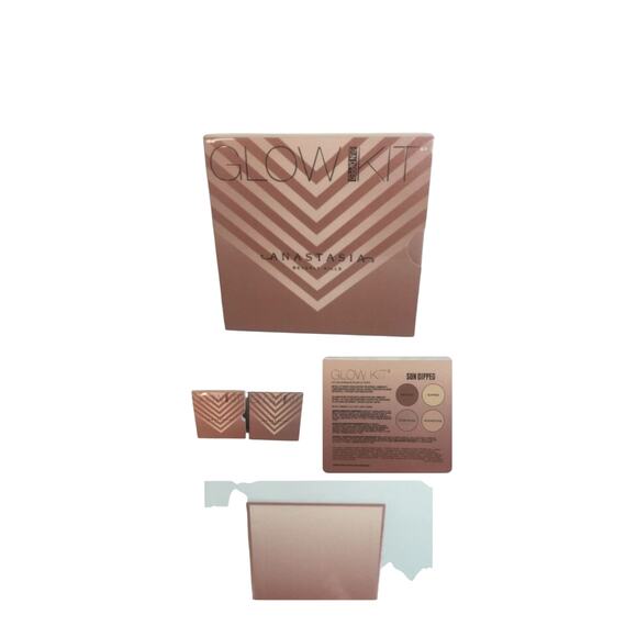 Anastasia Beverly Hills Women's Glow Kit Sun Dipped Metallic Powder Highlighter - Picture 8 of 8